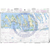 NOAA Nautical Chart 11445: Intracoastal Waterway Bahia Honda Key to Sugarloaf Key